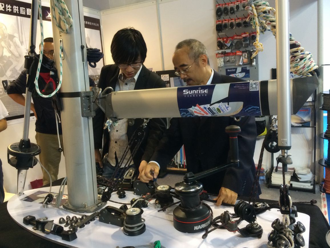 shanghai boatshow harken zhik spinlock